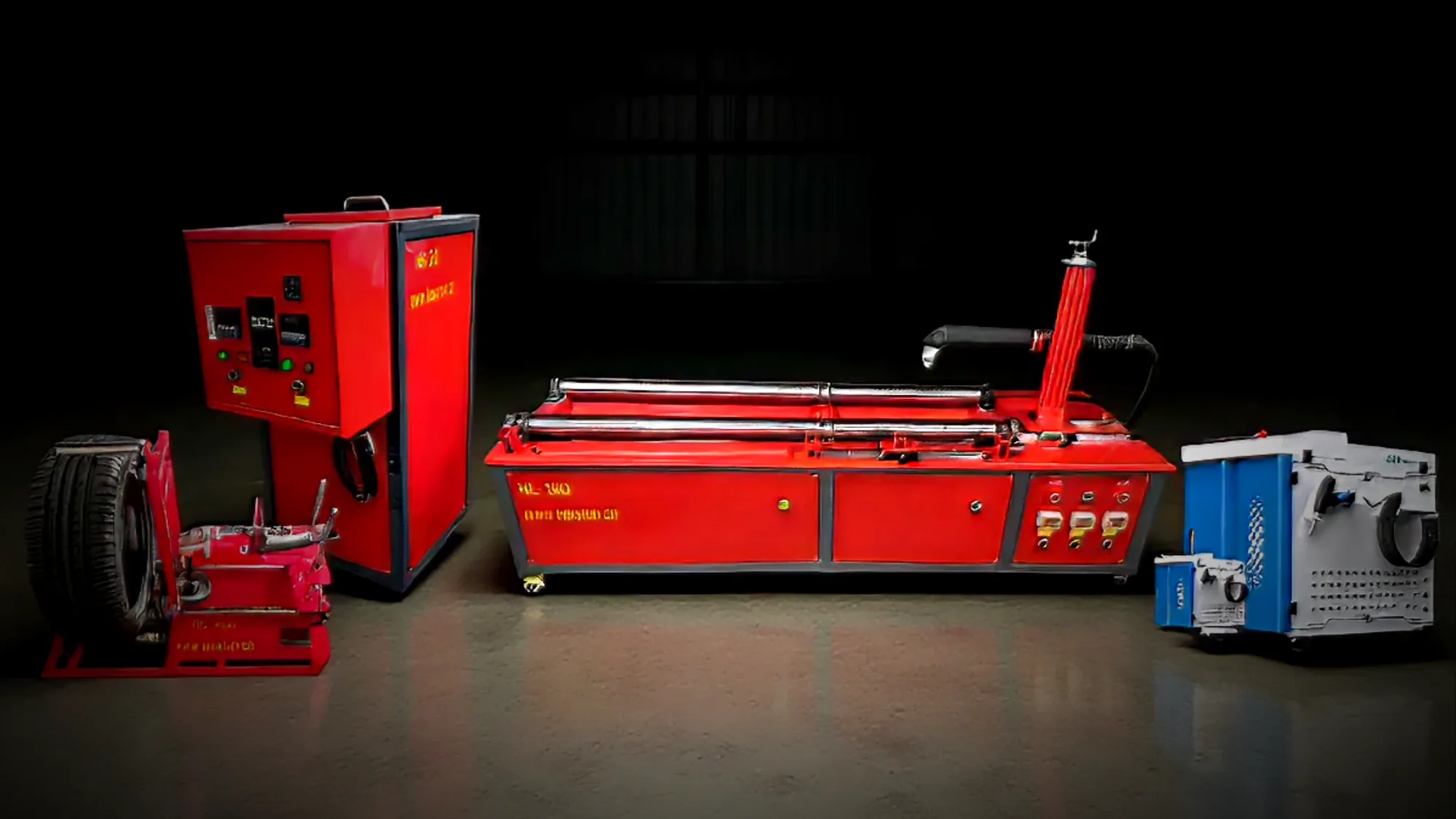 Halston tyre sealing machine line